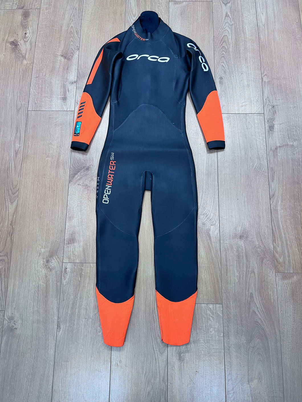 Pre loved Mens Orca Open Water Smart Wetsuit size 7 (1050) - Grade B