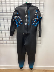 Pre loved Aquasphere Aquaskin 3.0 Swimming Wetsuit Mens size XXL (159) - Grade C